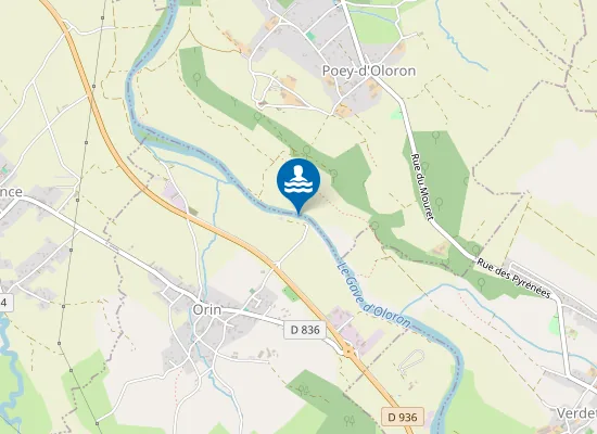 Map of Plage d'Orin