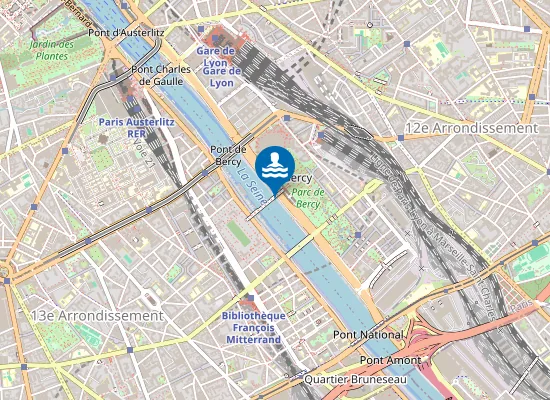 Map of Bercy