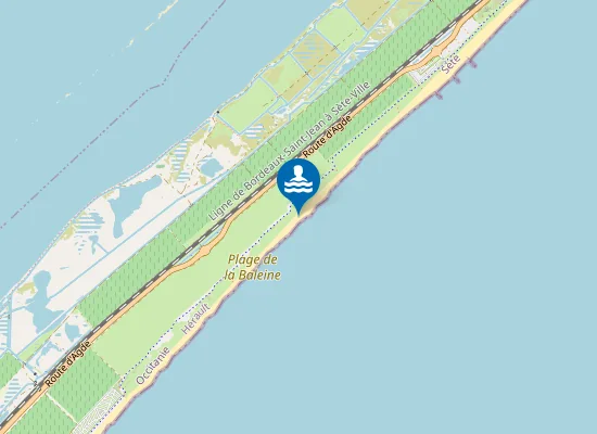 Map of Plage Jalabert
