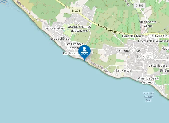 Map of Plage de l'Anse Imbert