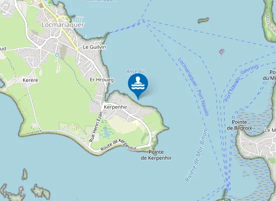 Map of plage Valy