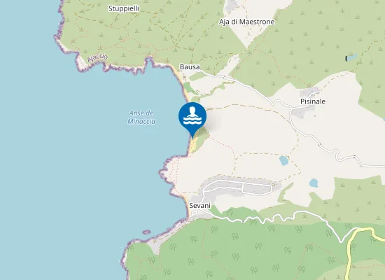 Map of Plage du Grand Capo
