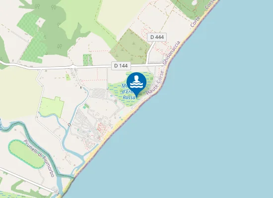 Map of Plage de Vignale