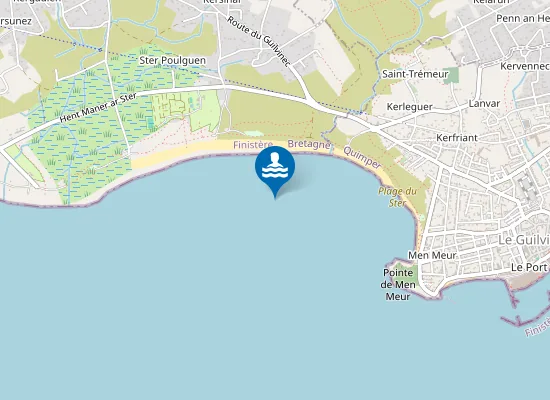 Map of Plage du Ster