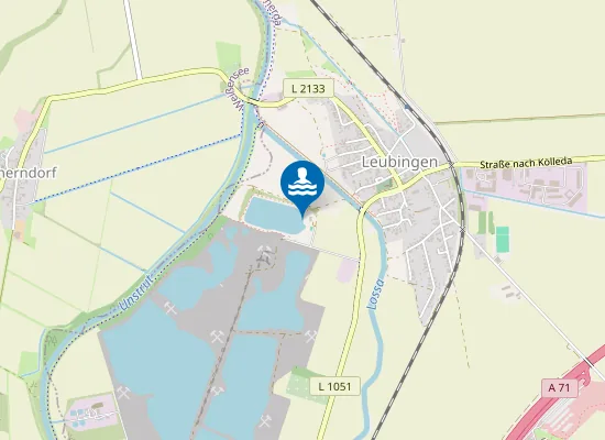 Map of KIESGRUBE LEUBINGEN