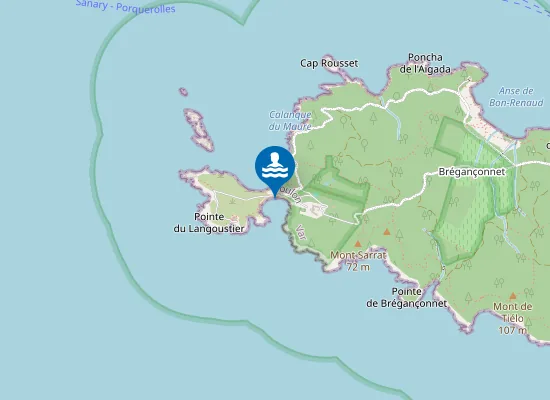 Map of La Plage Noire