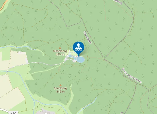 Map of SCHOENSEE URNSHAUSEN