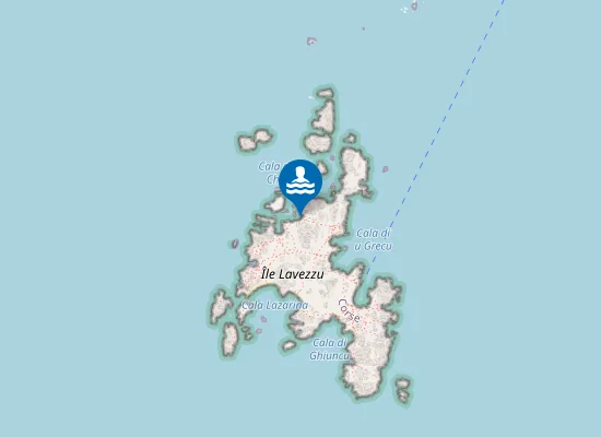 Map of Cala Di Chiesa