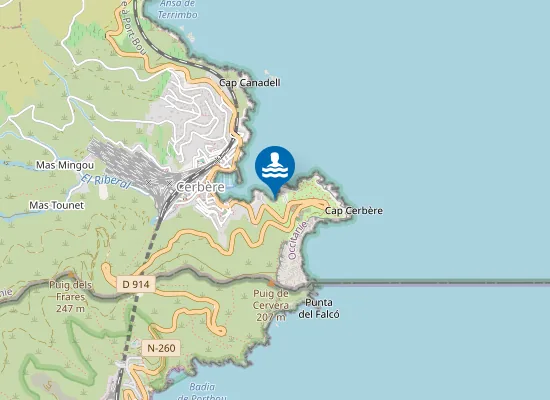 Map of El Cano