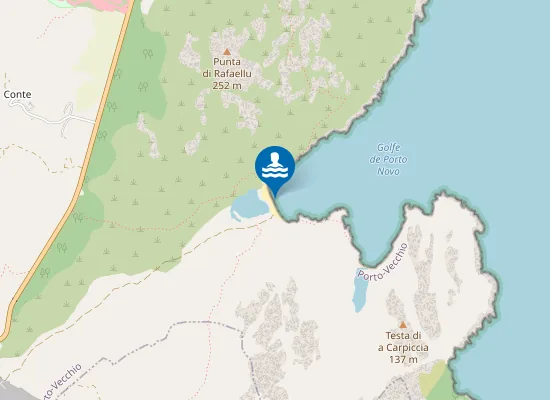 Map of Plage de Porto-Novo