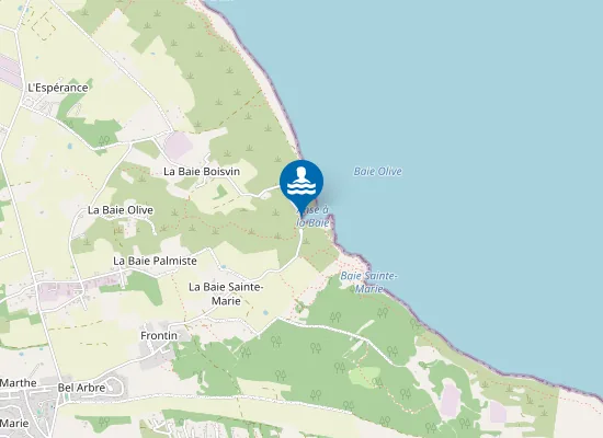Map of Anse À La Baie