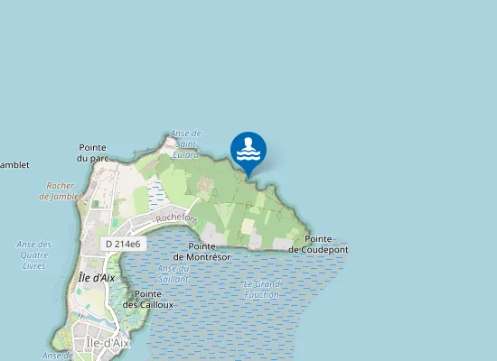 Map of Baby Plage