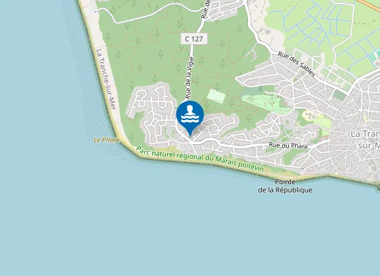 Map of Le Phare