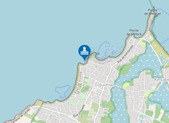 Map of Plage du Moulin