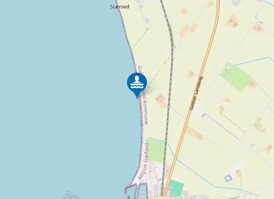 Map of GEDSER NORD, SOLVEJ