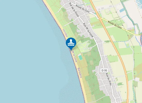 Map of Plage Croix Rouge