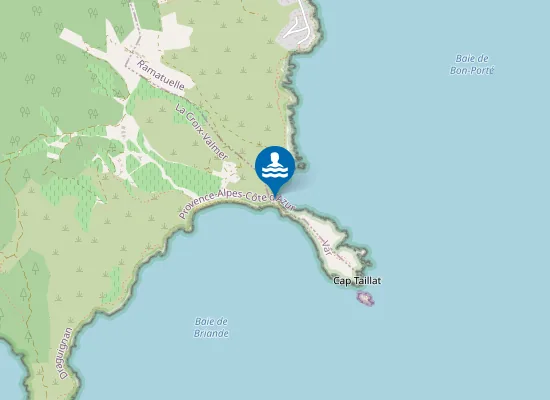 Map of Plage Ranc