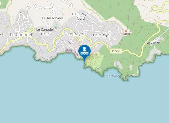 Map of Plage du Figuier