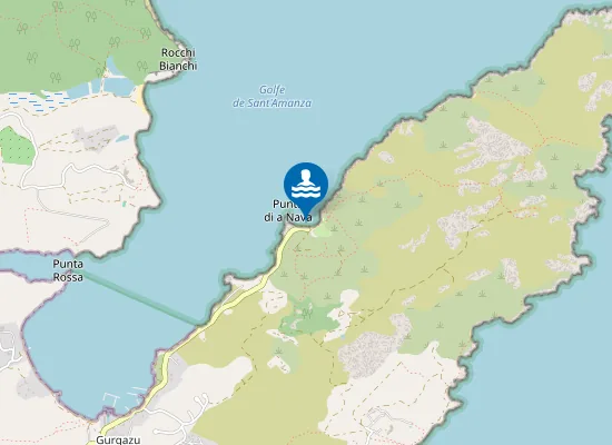 Map of Plage de Punta di a Nava