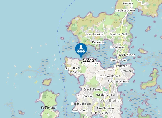 Map of Pors Ar Men