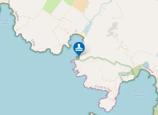 Map of Plage Hugo