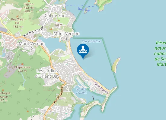 Map of Orient Bay