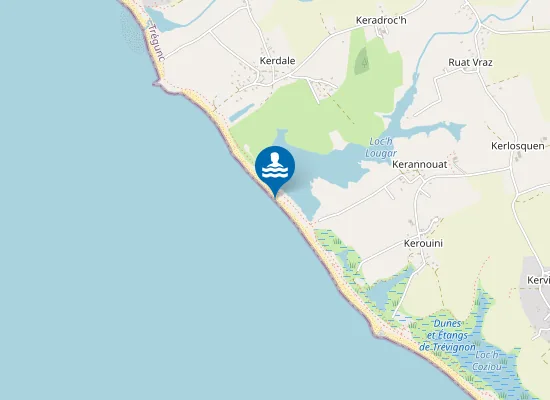 Map of Plage naturiste Phoenix