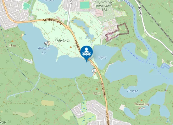 Map of ØSTRE SØBAD