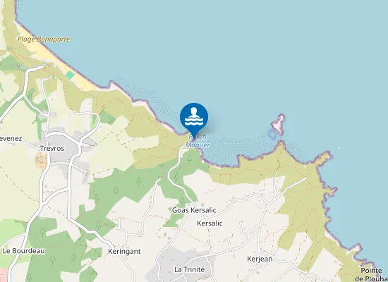 Map of Porzh Moguer