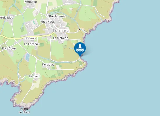 Map of Port Blanc