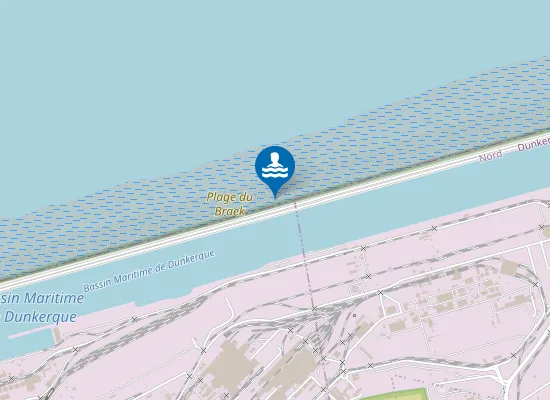 Map of Plage du Braek