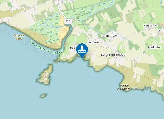 Map of Plage de la Source