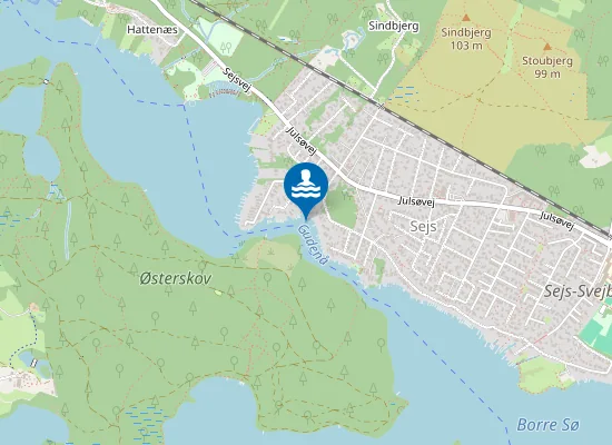 Map of SEJS LADEPLADS