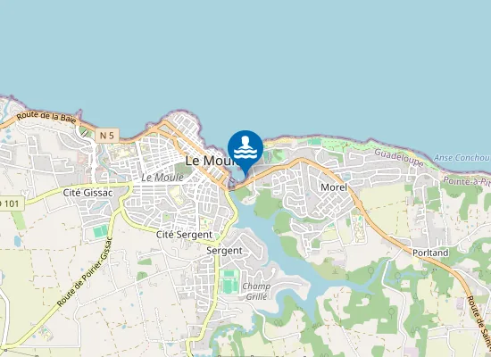 Map of Plage de L'Autre Bord