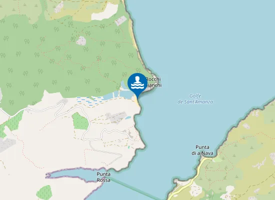 Map of Plage de Canetto