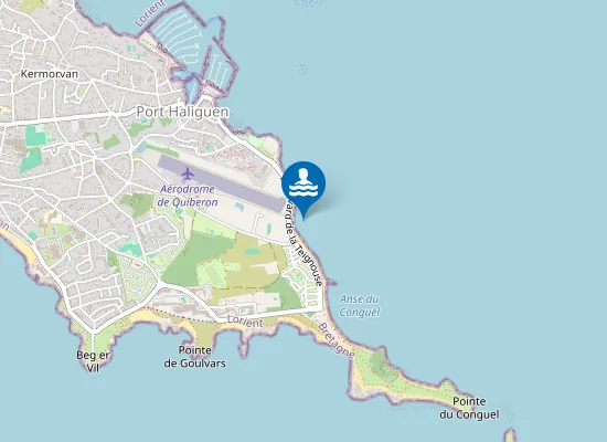 Map of Plage de l'Aérodrome