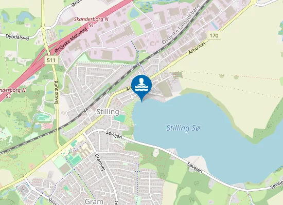 Map of STILLING BADEBRO