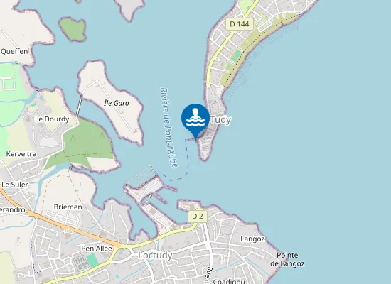 Map of Plage du port