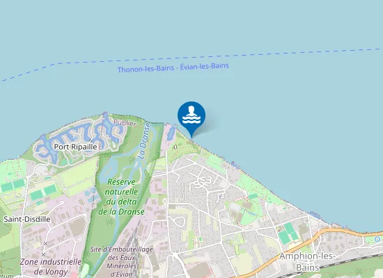 Map of Plage de Port Pinard