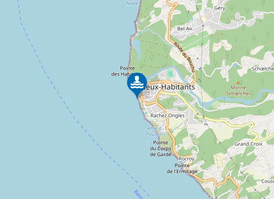 Map of Plage de Simaho