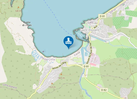 Map of Plage de la Roya