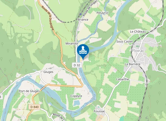 Map of Les Vidissières