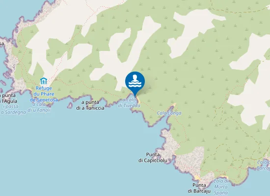 Map of Tivella