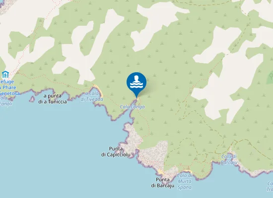 Map of Cala Longa