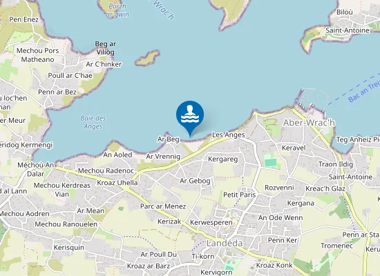 Map of Plage de Porsecave