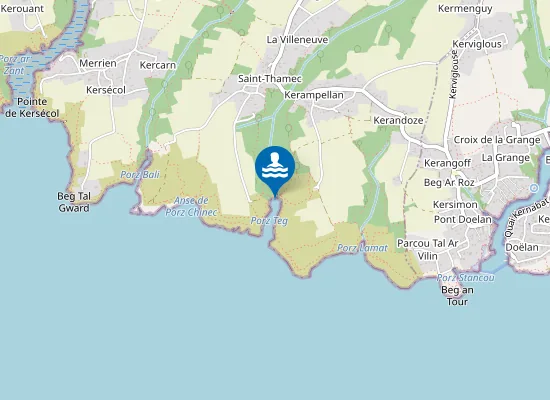 Map of Anse De Portec