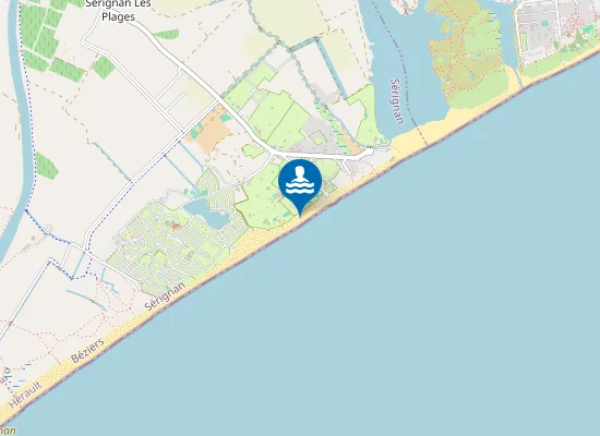 Map of Plage de la Séoune