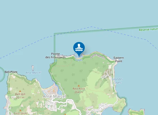 Map of Petite Cayes