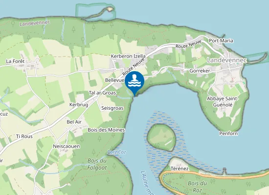 Map of Belle Adour