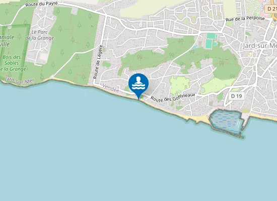 Map of Plage de Madoreau